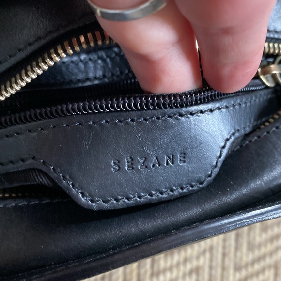 Sezane Leather Bag - Picture 3 of 6